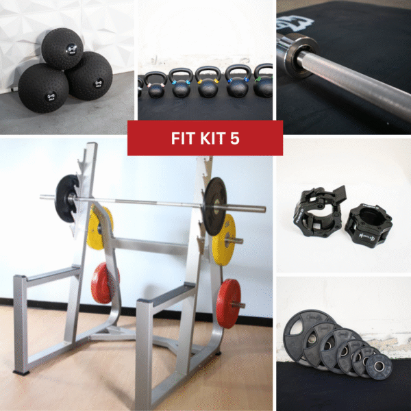 Commercial Squat Rack Kits - Muscle D Fitness - Gym Storage - Black / Silver - Image 8