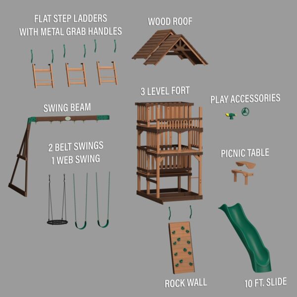 Highlander Swing Set - Image 26