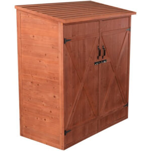 Leisure Season 5x3 Medium Wood Storage Shed Kit