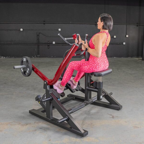 Power Leverage V2  Iso Lateral Seated Row - Muscle D Fitness - Image 16