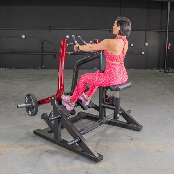 Power Leverage V2  Iso Lateral Seated Row - Muscle D Fitness - Image 3