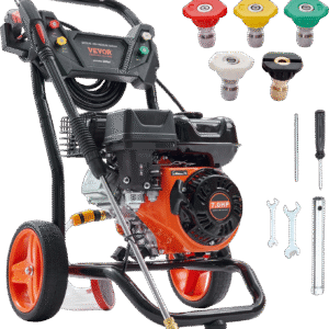Vevor 3400 PSI Gas Pressure Washer 2.6 GPM with Aluminum Pump and 5 Quick Connect Nozzles New