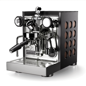 Rocket Espresso Appartamento TCA Espresso Machine with Flow Control - Black and Copper