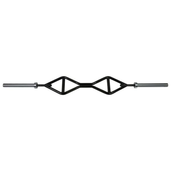 TGrip Pro Series Single Handle Olympic Bar (Rotating Ends) Training Kits - Multi Grip - Strength Training - Football - Swiss - Neutral - Image 3