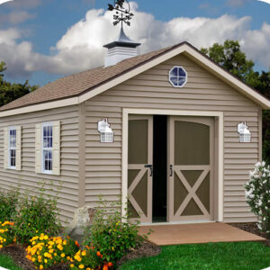 Best Barns South Dakota 12x20 Vinyl Siding Shed Kit