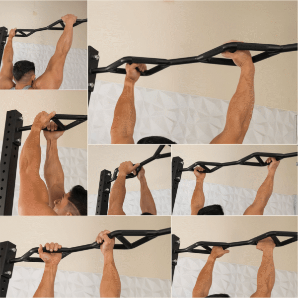 TGrip Commercial 4' Wide Rig - 3x3 Steel - Functional Multi-Grip Pull-Up - Sandwich Style J-Hooks - Image 2