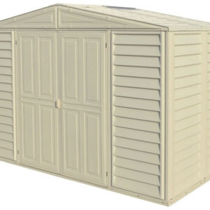 DuraMax 10.5x5 Woodbridge Vinyl Shed w/ Foundation Kit