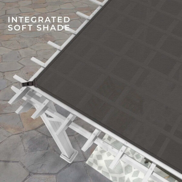 16' X 12' Traditional Steel Pergola - Image 5