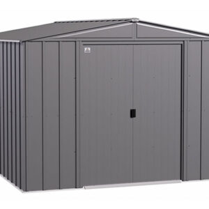 Arrow 10x12 Classic Steel Storage Shed Kit - Charcoal