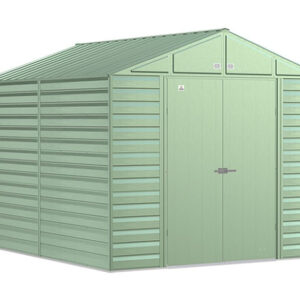 Arrow 10x12 Select Metal Shed Kit - Sage Green
