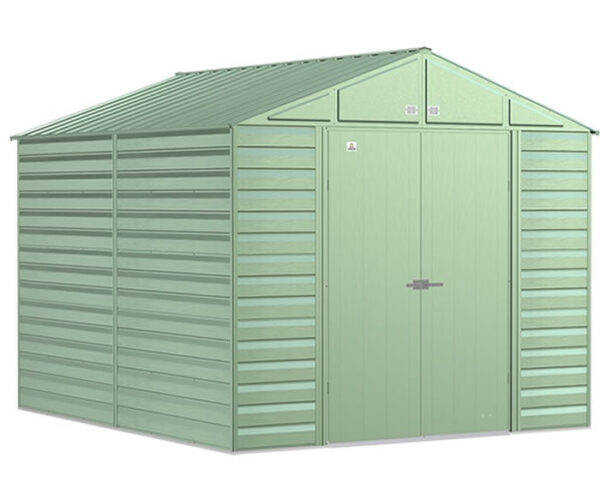Arrow 10x12 Select Metal Shed Kit - Sage Green