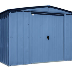 Arrow 10x8 Classic Steel Storage Shed Kit - Blue Gray