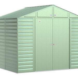 Arrow 10x8 Select Metal Shed Kit - Sage Green