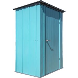 Arrow 4x3 Spacemaker Patio Shed Kit - Teal