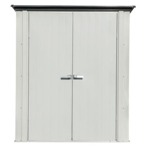 Arrow 5x3 Spacemaker Patio Shed Kit - Gray