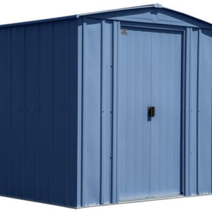 Arrow 6x5 Classic Steel Shed Kit - Blue Grey