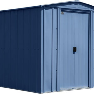 Arrow 6x7 Classic Steel Shed Kit - Blue Gray