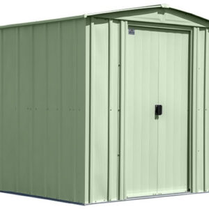 Arrow 6x7 Classic Steel Shed Kit - Sage Green