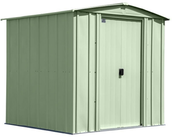 Arrow 6x7 Classic Steel Shed Kit - Sage Green