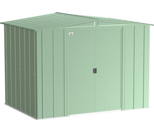 Arrow 8x6 Classic Steel Shed Kit - Sage Green