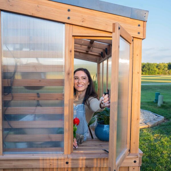 9x6 Willow Greenhouse - Image 12