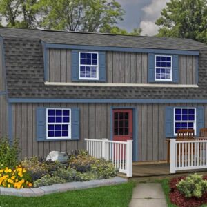 Best Barns Camp Reynolds 16x32 Wood Shed Kit w/ Dormer
