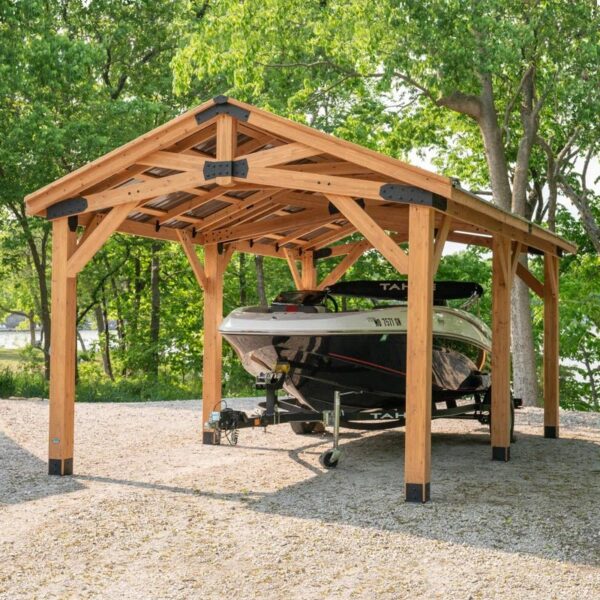 20' X 12' Norwood Carport Gazebo - Image 2