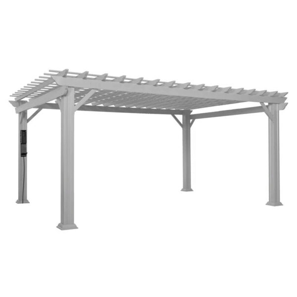 16' X 12' Traditional Steel Pergola - Image 3