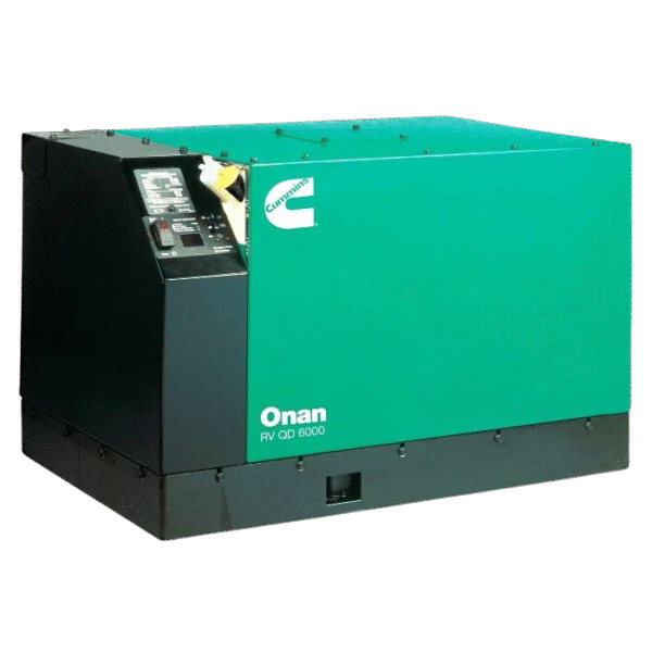 Cummins Onan QD 6000 6kW RV Generator 6HDKAH-1044 RV Diesel Single Phase 120 Volt Liquid Cooled New
