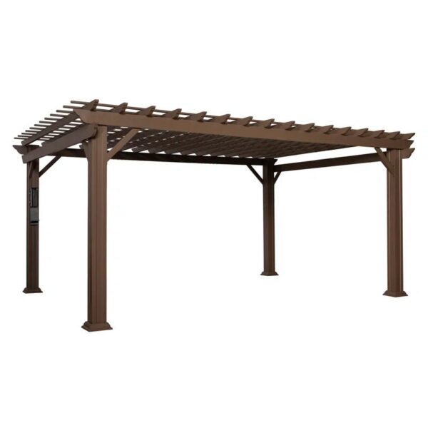 16' X 12' Traditional Steel Pergola - Image 2
