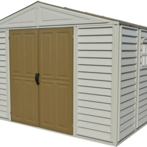 DuraMax 10.5x8 Woodbridge Adobe Shed w/ Foundation