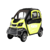 GIO GOLF ENCLOSED MOBILITY SCOOTER 60V 1200W, top speed 18mph, Range up to 30 miles, backup camera, heater, fan, alarm, media center, 500lb load capacity