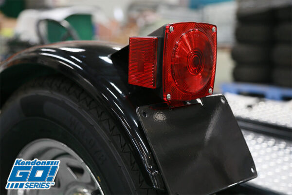 Go! Series Single Rail Ride-Up Folding Motorcycle Trailer - Image 9