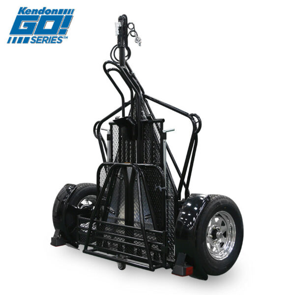 Go! Series Single Rail Ride-Up Folding Motorcycle Trailer - Image 7