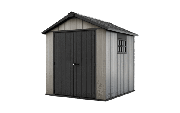 Keter Oakland 7.5x7 Storage Shed Grey