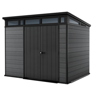 Keter Cortina 9x7 Storage Shed - Graphite