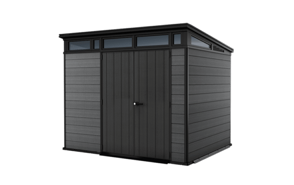 Keter Cortina 9x7 Storage Shed - Graphite
