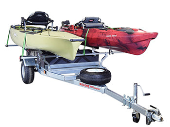 Malone MegaSport 2 Boat w/ Storage Trailer Package
