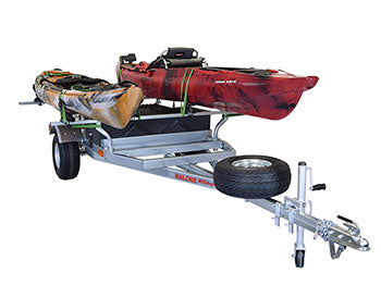 Malone MegaSport 2 Boat w/ Storage Trailer Package