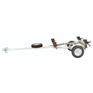 Malone MicroSport LowBed 2 Kayak Spare Tire Trailer Package