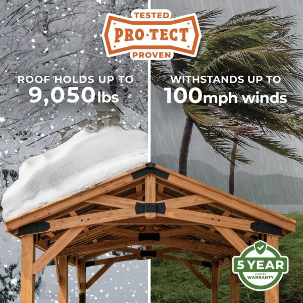 14x12 Norwood Gazebo - Image 4