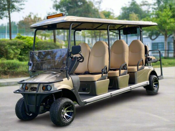 Hawk Golf Cart Electric 6+2 Seat 100Ah Lithium - Image 5