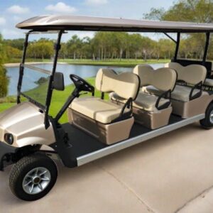 Hawk Golf Cart Electric 6+2 Seat 100Ah Lithium