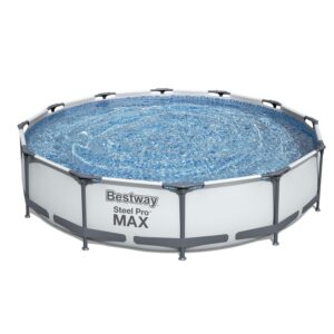 Bestway Steel Pro 12ft x 30in Frame Above Ground Pool Set with Pump